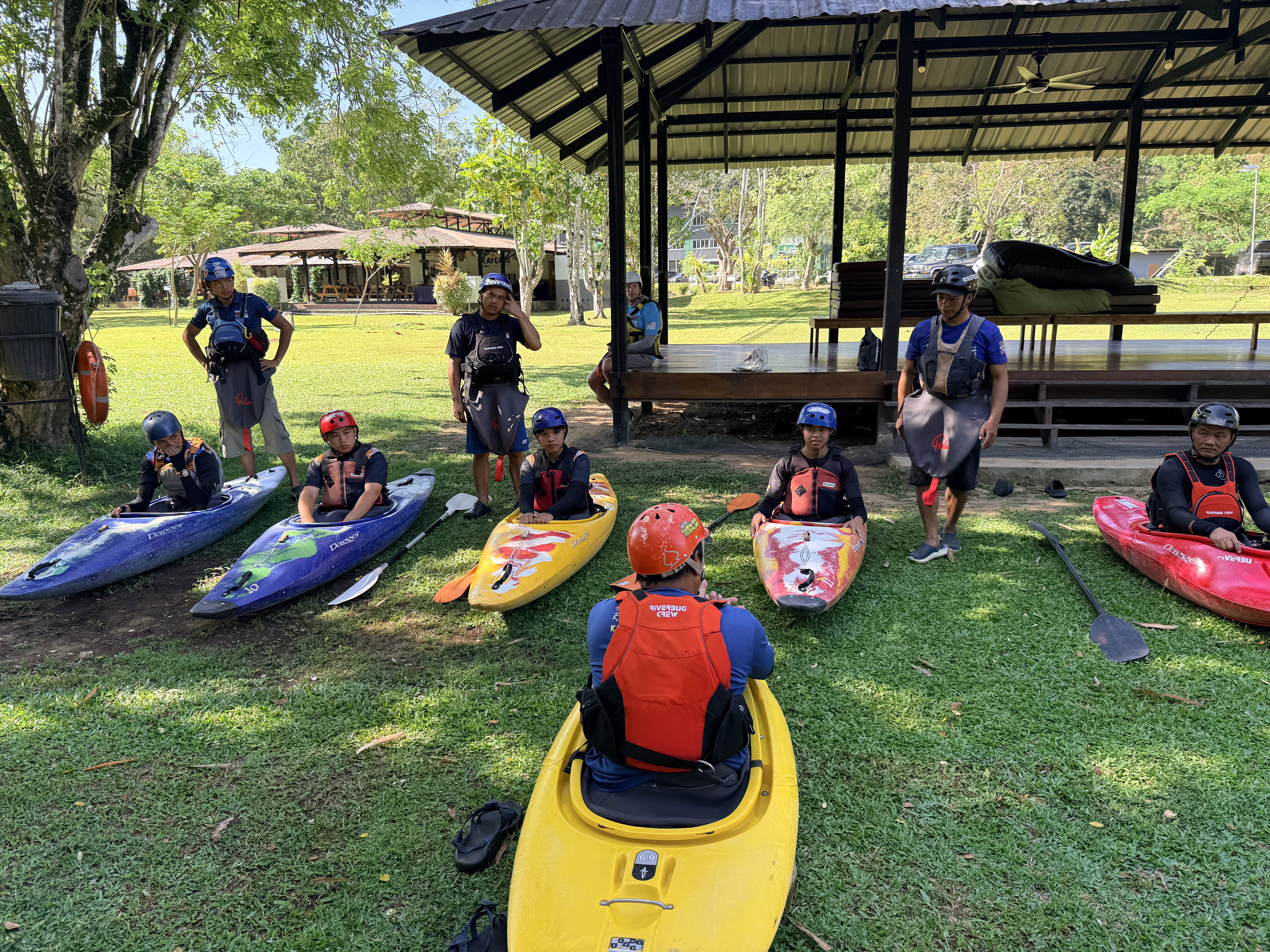 Expedition class kayaking training