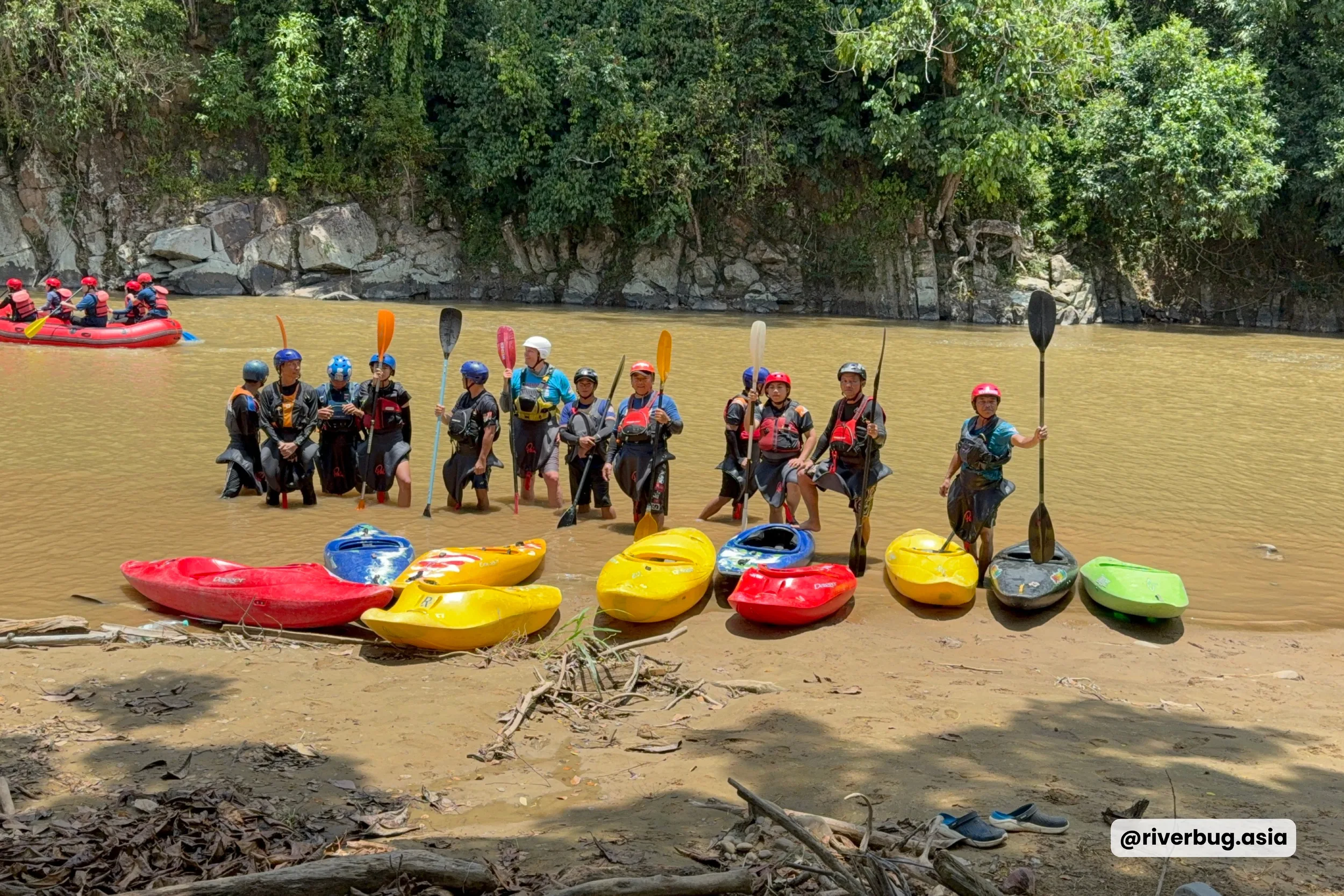 Riverbug White Water Kayak Level 1 (2D1N)